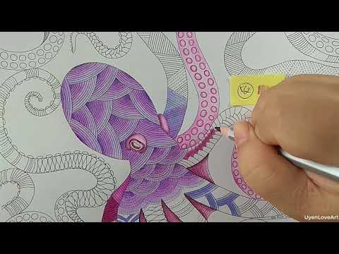 coloring-octopus-|-part-2-|-millie-marotta