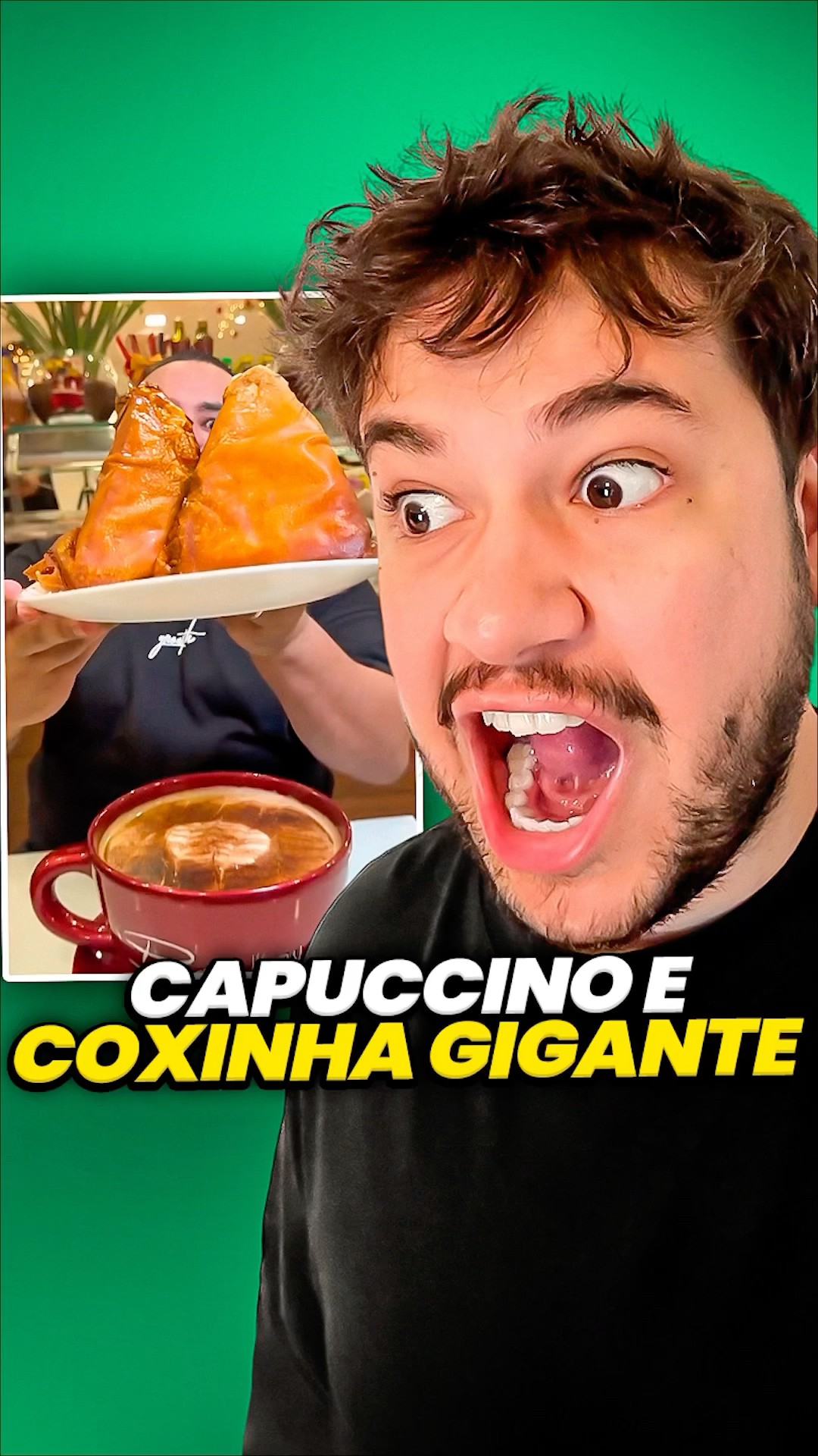 coxinha gigante! #livedobrino #humor #MundinhoBrino