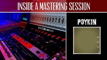 Inside A Mastering Session - Eyeteaqueue by Poykin