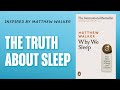 The Truth About Sleep 😴 (Based on Matthew Walker) #clikkerenglish  #motivation