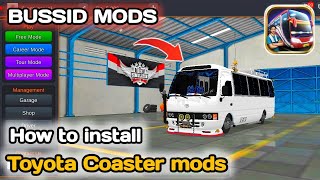 How to install Toyota Coaster | Bussid mods | bus simulator Indonesia screenshot 5