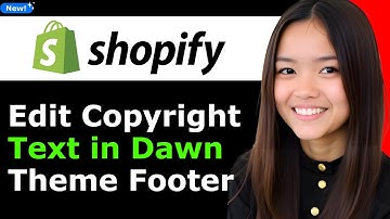 How to Edit Copyright Text in Shopify Dawn Theme Footer 2026 (Step By Step)