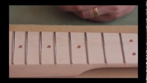 Replacing Fretboard Inlays (Dots)