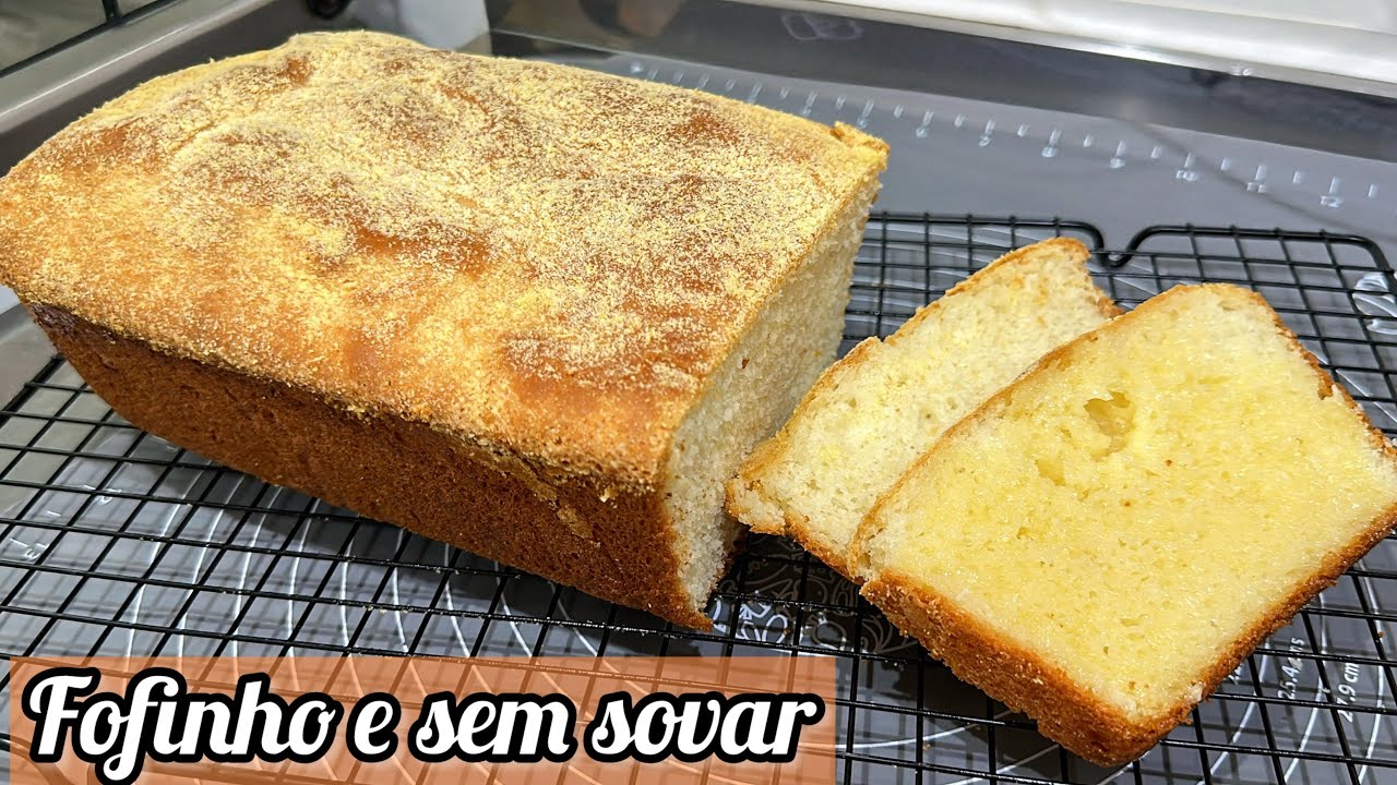 PÃO CASEIRO QUE NÃO PRECISA SOVAR | Fofinho e delicioso!