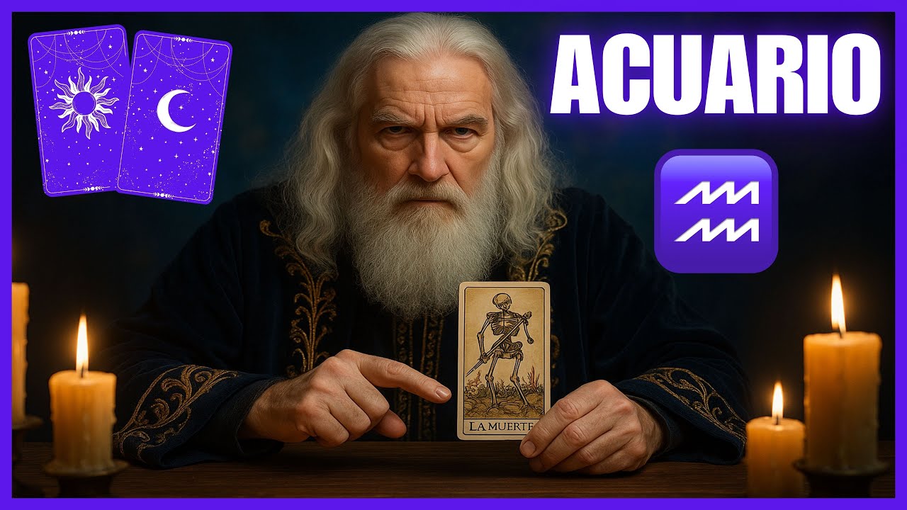 ACUARIO♒😱 HAY ALGUIEN DE TU FAMILIA CON LA LETRA “J” 🕯️ VA A PASAR ALGO CON ÉL… 😨 VOY A REVELARTE