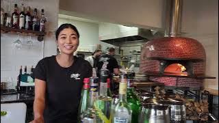 Pizza Cultura, an Italian place to visit in Calgary Canada, prueva 'la caprichosa pizza'deliciosa