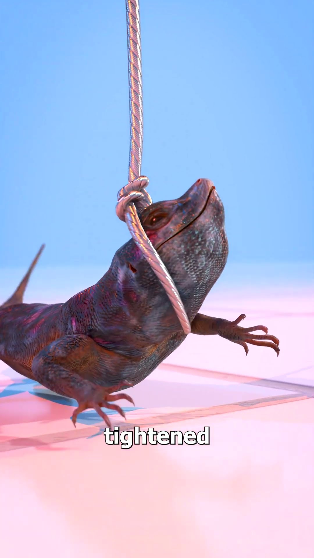 How To Noose A Lizard ?