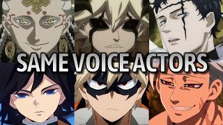 BLACK CLOVER Characters Japanese Dub Voice Actors in other Anime Part 2/2 I AniVoice Comparisons