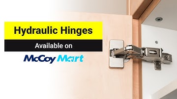 Spider Auto Concealed Hydraulic Hinges  Available on  - McCoy Mart