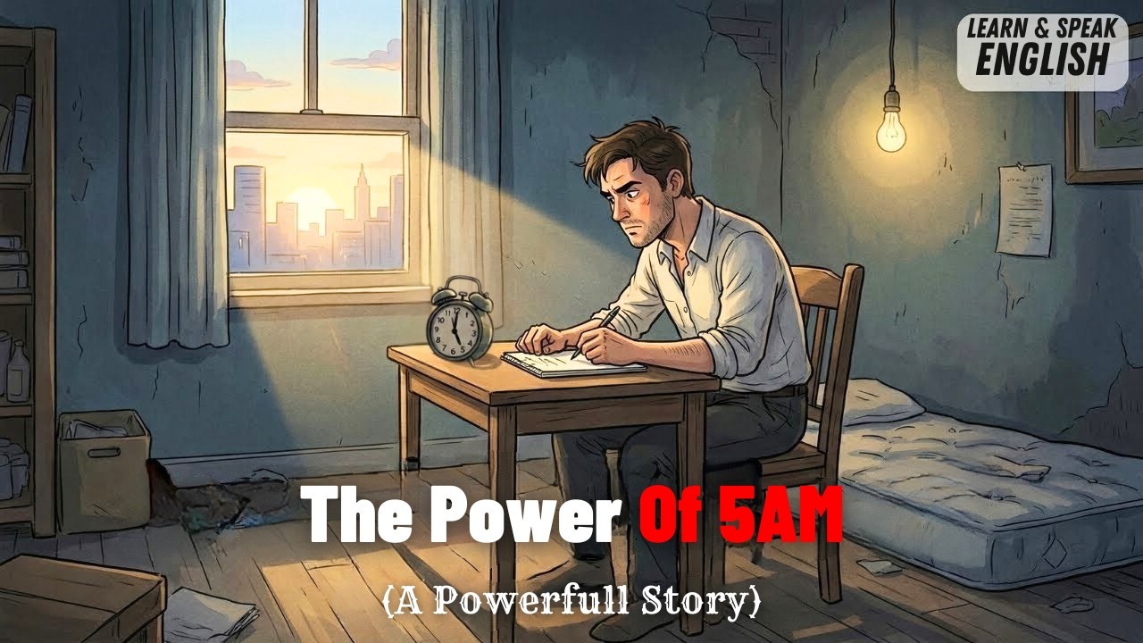 How Waking Up 5 AM Changed a Poor Man's Destiny Forever_A Powerful Story