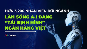 Hơn 3.200 nhân viên rời ngành - Làn sóng AI đang "tái định hình" ngân hàng Việt | VTVIndex
