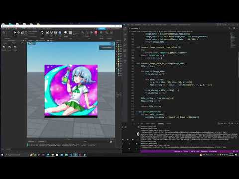 AI Image Generator in Roblox using python and OpenAI's API