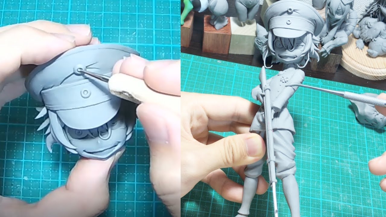 幼女戦記】ターニャ・デグレチャフのフィギュアを作ってみた