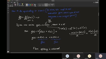 Lec 20: Upwinding Steger Warming, Van Leer FVS methods