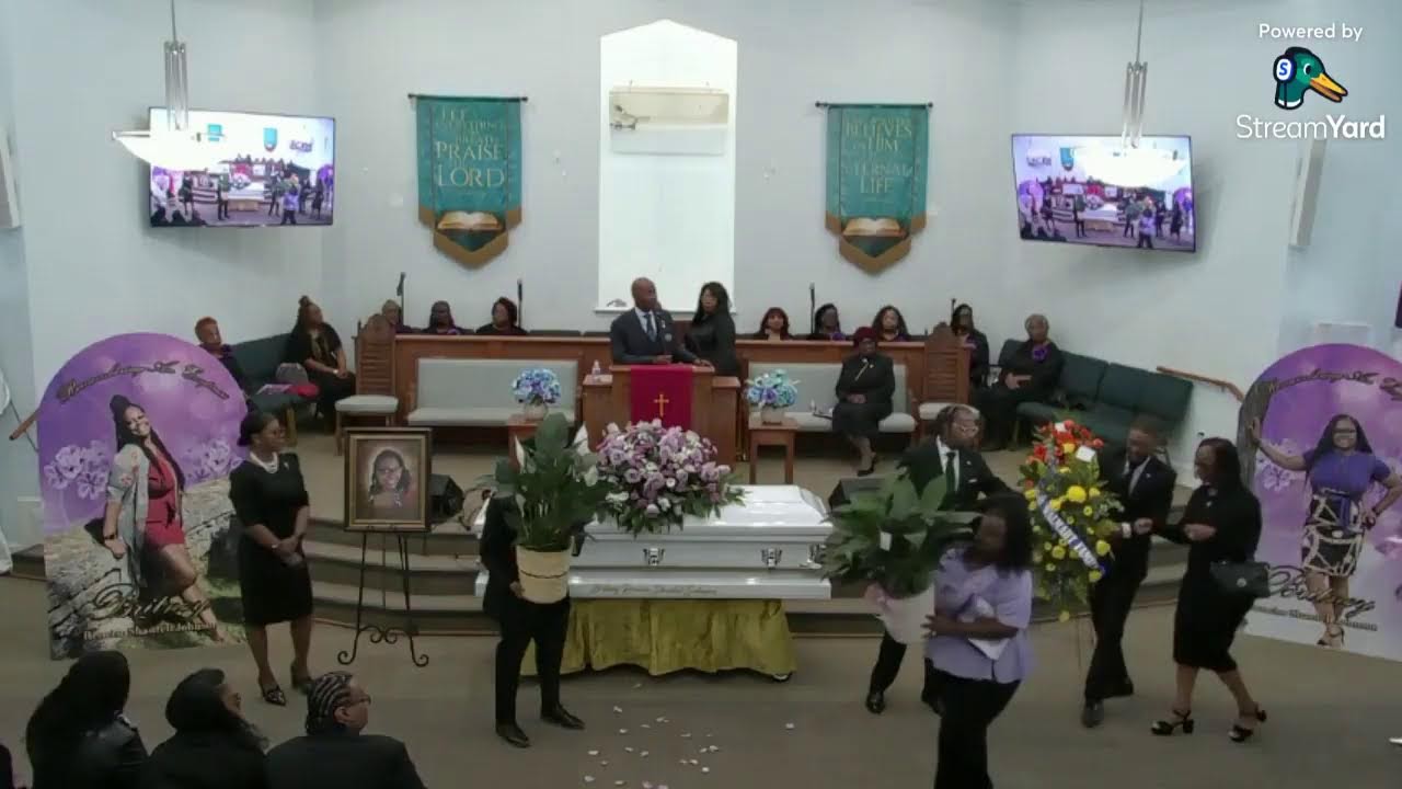 Britney Johnson"s Homegoing Service. - YouTube