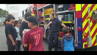 Community Challenge A Visit From Nz Emergency Services. Part 3 The Fire Team .