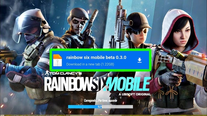 🚨 LANÇAMENTO GLOBAL RAINBOW SIX MOBILE! 