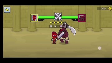 Red Stickman : Animations vs Stickman Fighting APK Gameplay