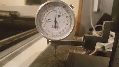 CNC machine made out of granite - part 2