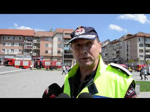 Simulare cutremur Suceava/activare planul rosu