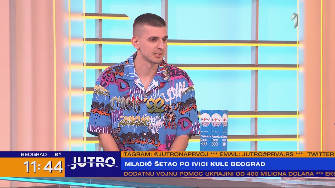 Influenser se popeo na vrh Kule Beograd kako bi snimnio video, preti mu krivična prijava - JUTRO