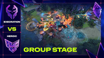 HEROIC vs EXECRATION - Official Highlights - BLAST Slam V Dota 2