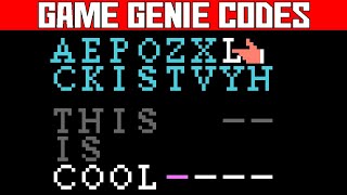 5 Game Genie Codes for The Game Genie (Also how to get Roms) - Game Genie Codes screenshot 4