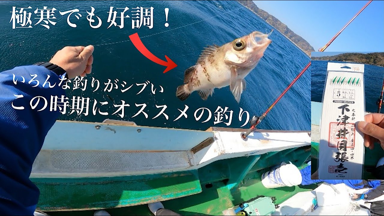 【メバルサビキ】他の釣りがシブい時期でも楽しめる、冬から春にかけて好調なこの釣りが楽しい！