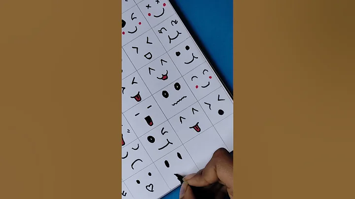 Cute emoji draw ( part - 8) | #shorts #viral