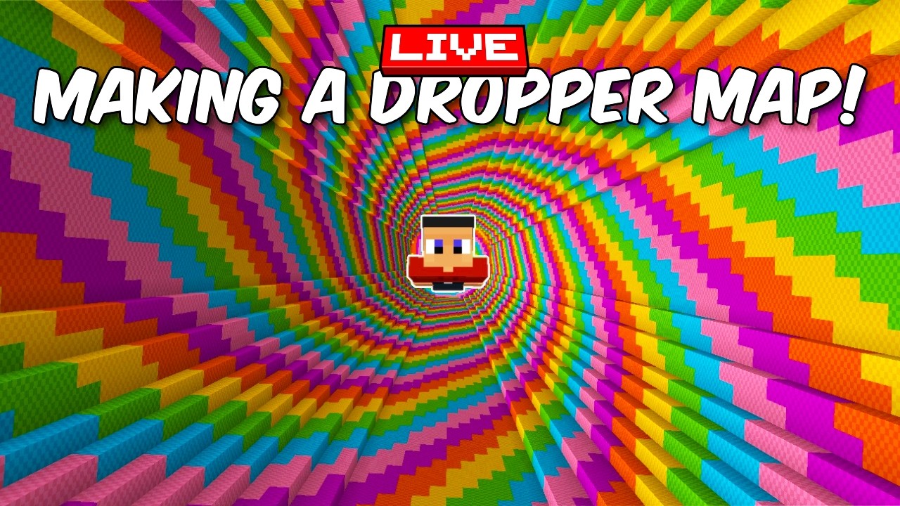 [LIVE] Making a DROPPER Map! Come JOIN and Play!