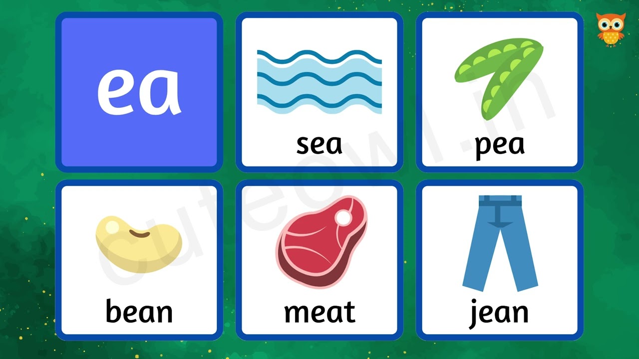 ea Digraph | Learn Phonics | Digraph Sounds | 