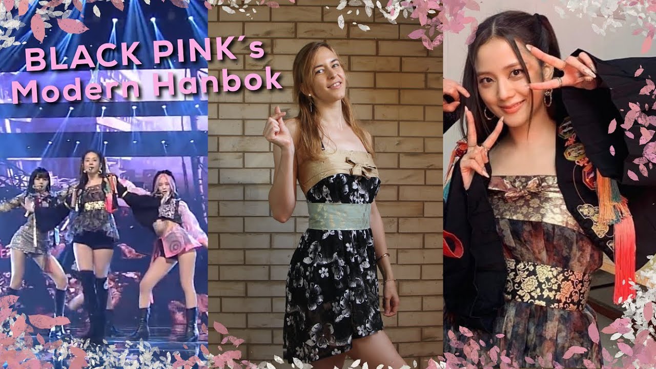 blackpink hanbok modern