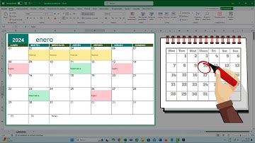 Crea un CALENDARIO de ACTIVIDADES en Excel AUTOMÁTICO📆 (Sin Fórmulas)