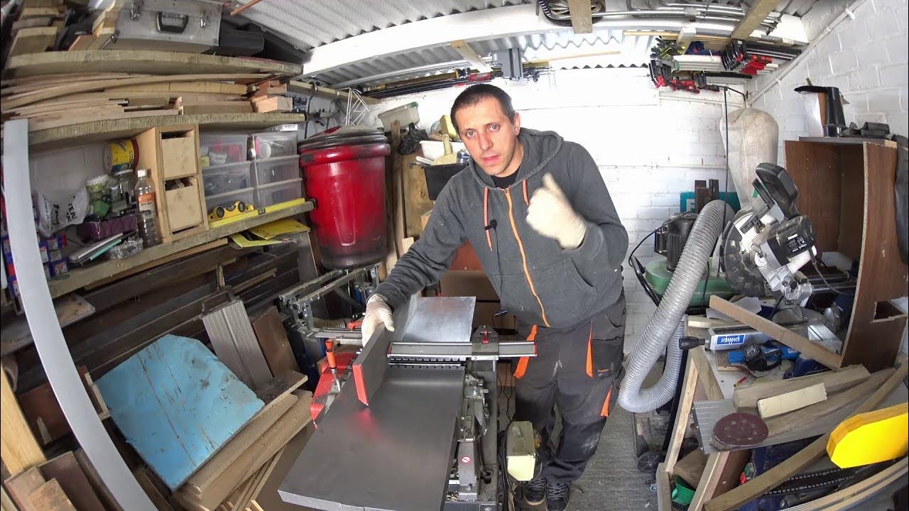 how to change and set up blades planer thicknesser/Jak wymienić i