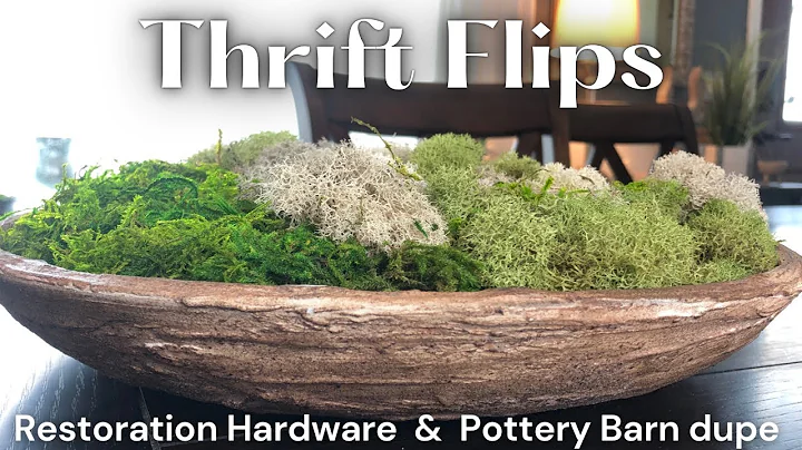 DIY Restoration Hardware dupe | Textured Vase | Mo...