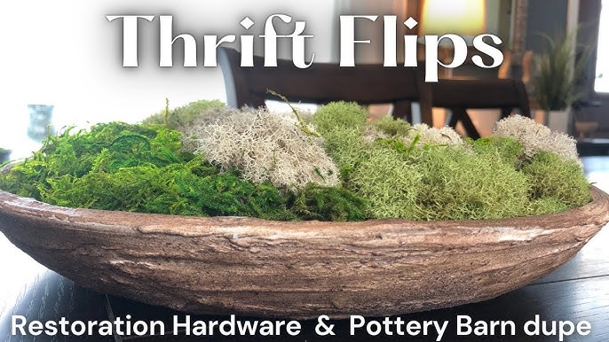 How To Make A DIY Moss Bowl (Easy Spring Home Decor) - Making Manzanita