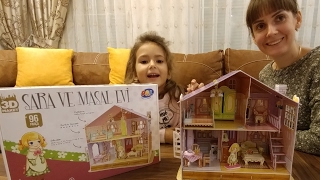 3D Puzzle Saranın Masal Evi Eğlenceli Çocuk Videosu
