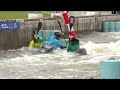 Giovanni De Gennaro of Italy comes out on top in men's kayak cross / 2026 Super Cup Hangzhou China