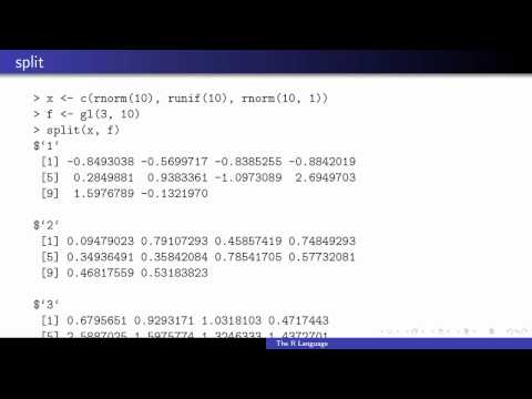 ვიდეო: როგორ მუშაობს tapply R-ში?