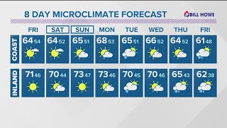 MicroClimate Forecast, Thursday, Dec. 2, 2021 (Evening)