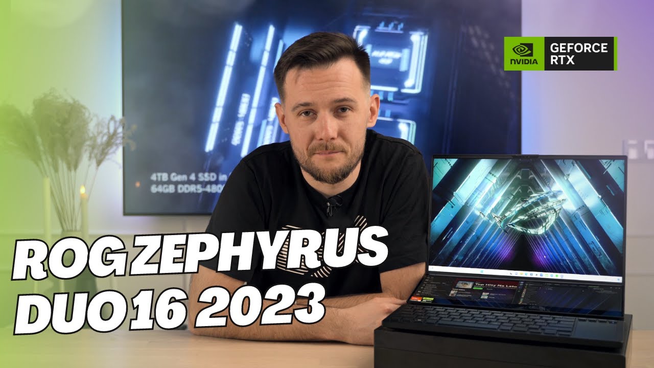 ROG Zephyrus Duo 16 (2023) z GeForce RTX 4090. Co potrafi ten potężny laptop?