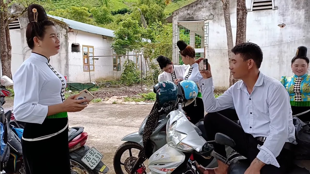 màn tán tỉnh chị bánh & quàng lả