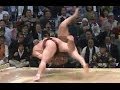 白鵬vs稀勢の里 激しい睨み合い （なぜか万歳三唱 ） 2013/11/23