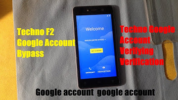 Techno F2 Google Account Bypass