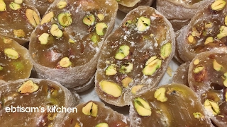 الراحة بالفستق المميزة بطعمها و شكلها الذي لا يقاوم | Fantastik Syrian Dessert (Noga) With Pistachio