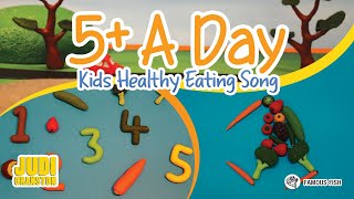 Fruit & Vegetable Song - Kids Healthy Eating Song | kindyRock screenshot 4