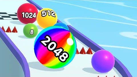 Ball Run 2048 - All Levels Gameplay Android, iOS (Levels 68 to 90)
