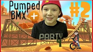 #Pumped BMX 2 #PS4 - #2 КРУТЫЕ ТРЮКИ  НА BMX ОТ ЭДВИНА  | #ИГРЫ 1080p 60fps