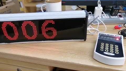 Simple queue management system