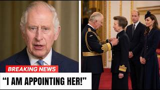 King Charles STUNS The Nation With SHOCKING Decision To GRANT Princess Anne Royal Regent Title!